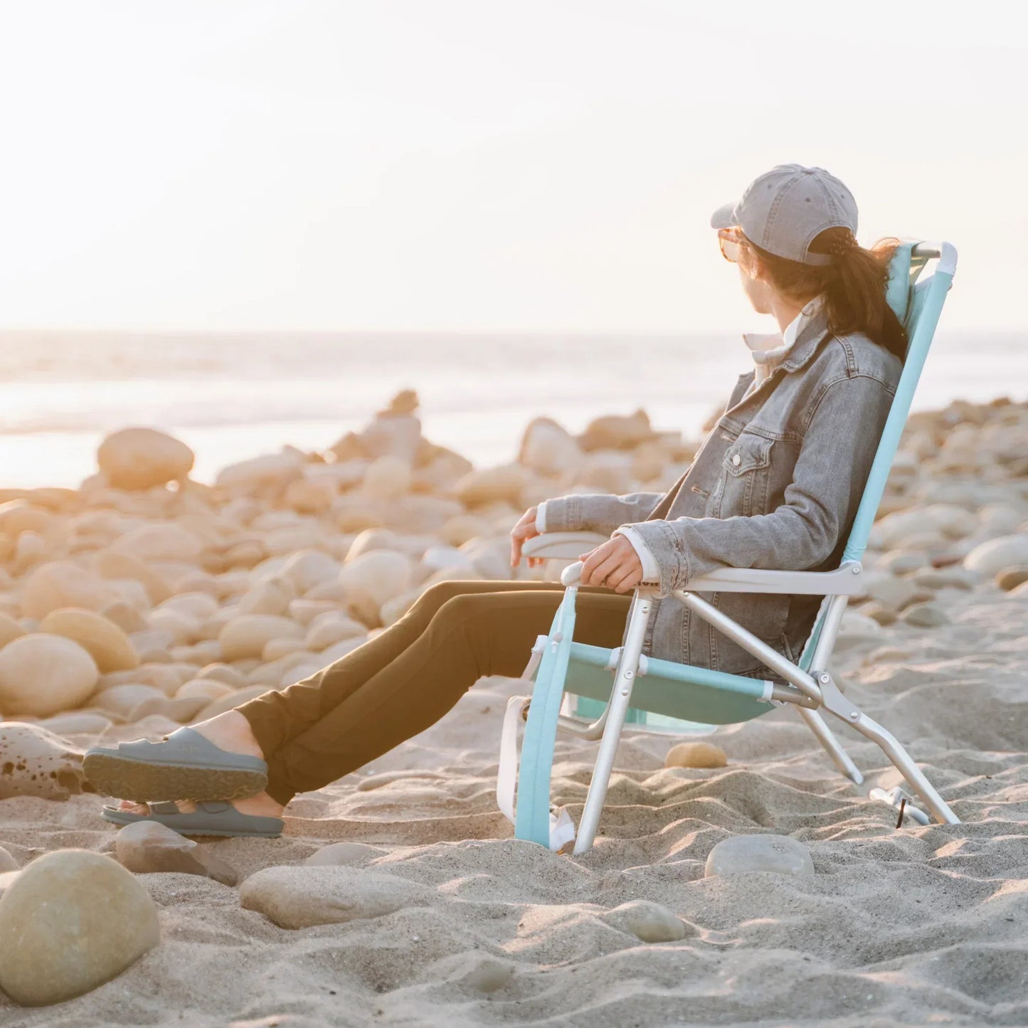 Bi-Fold Beach Chair™ - Beach Day Ease