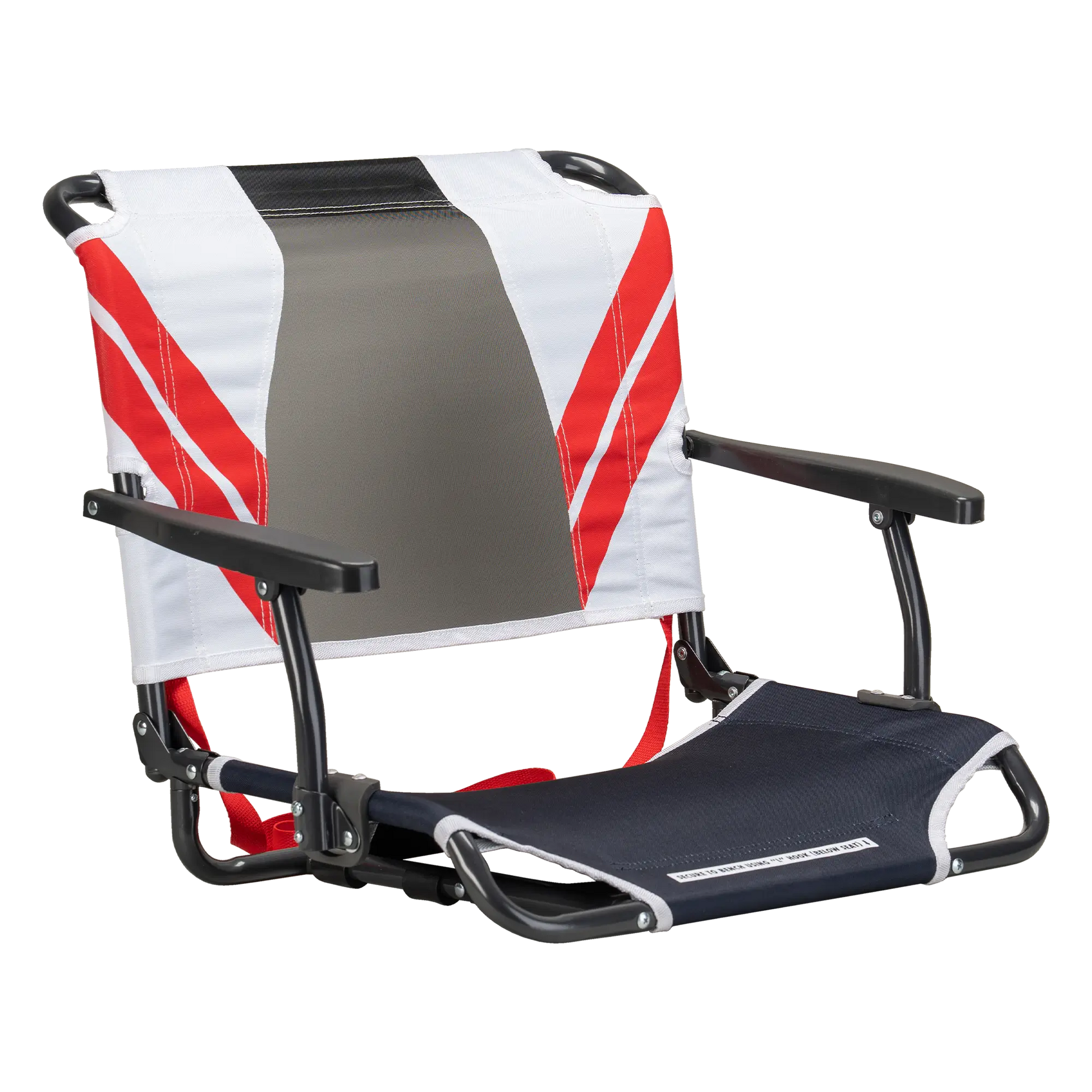 Big Comfort Stadium Chair™ with Armrests - Game Day Choice