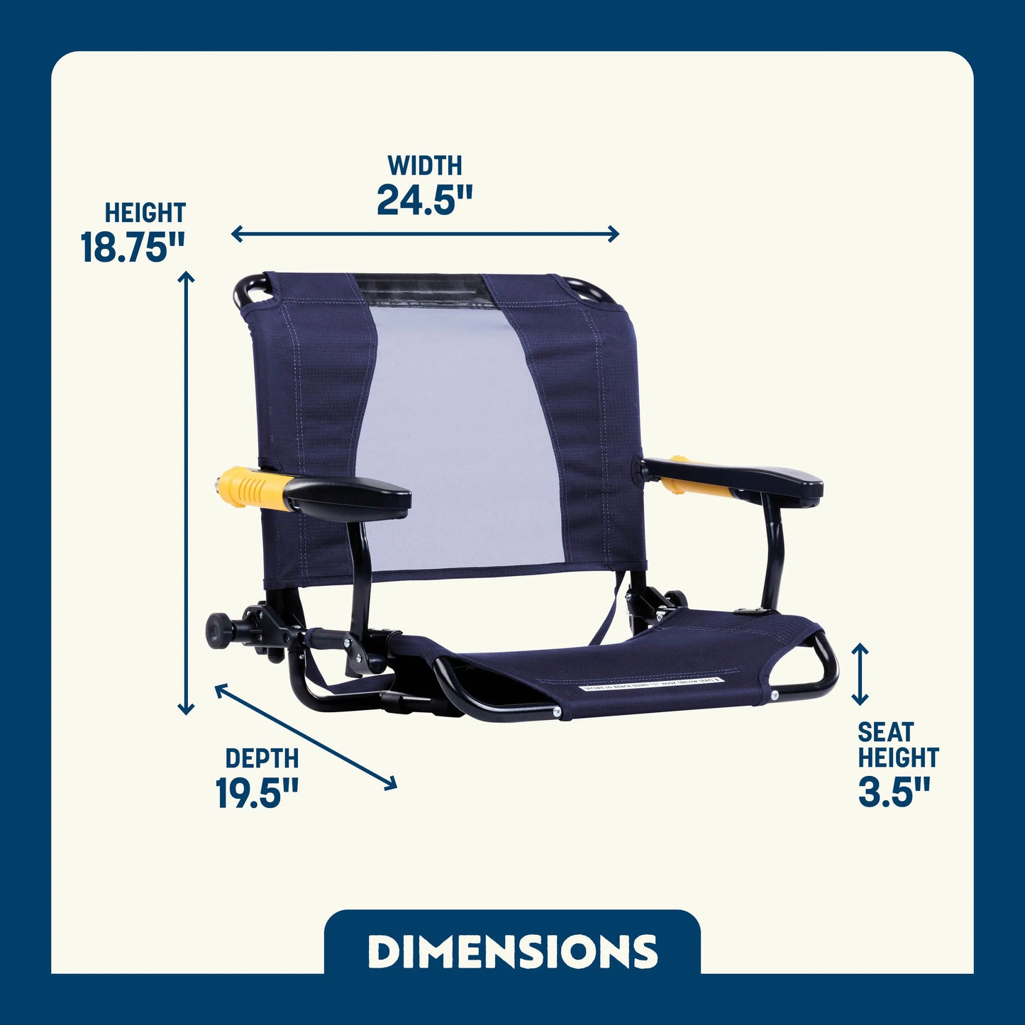 Stadium Rock-Cliner™ - Race Day Ease