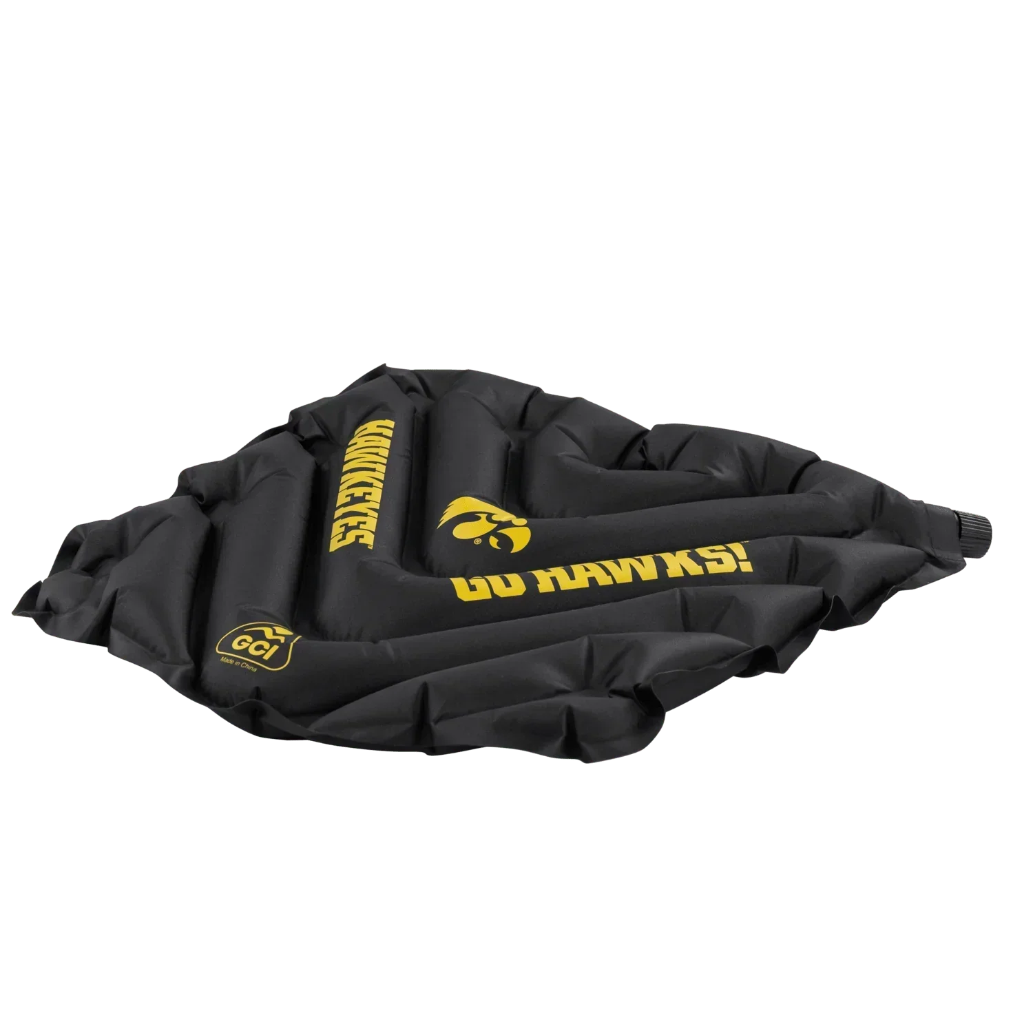 College V Seat™ Inflatable Stadium Cushion - Iowa Hawkeyes - Grandstand Comfort