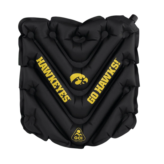 College V Seat™ Inflatable Stadium Cushion - Iowa Hawkeyes - Grandstand Comfort