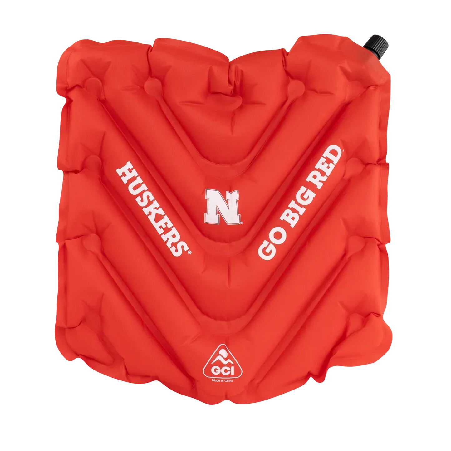 College V Seat™ Inflatable Stadium Cushion - Nebraska Cornhuskers - Tailgate Style