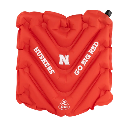 College V Seat™ Inflatable Stadium Cushion - Nebraska Cornhuskers - Tailgate Style