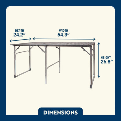 Slim-Fold Table - Picnic Setup