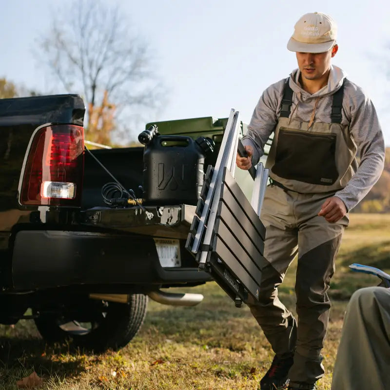 Compact Camp Table 25™ - Tailgate Prep