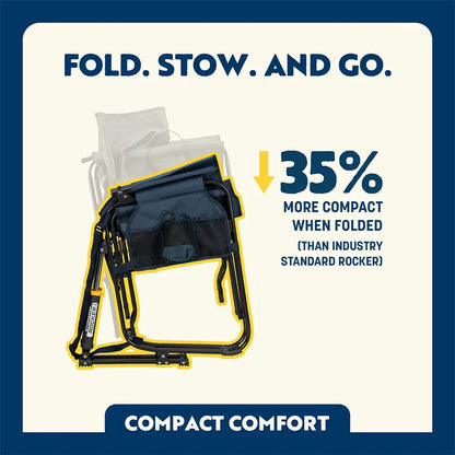 Stowaway Rocker™ - Camp Setup
