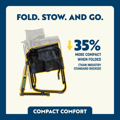 Stowaway Rocker™ - Camp Setup