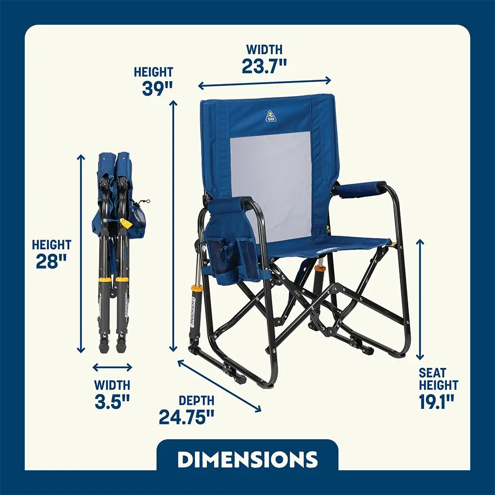 Stowaway Rocker™ - Camp Setup