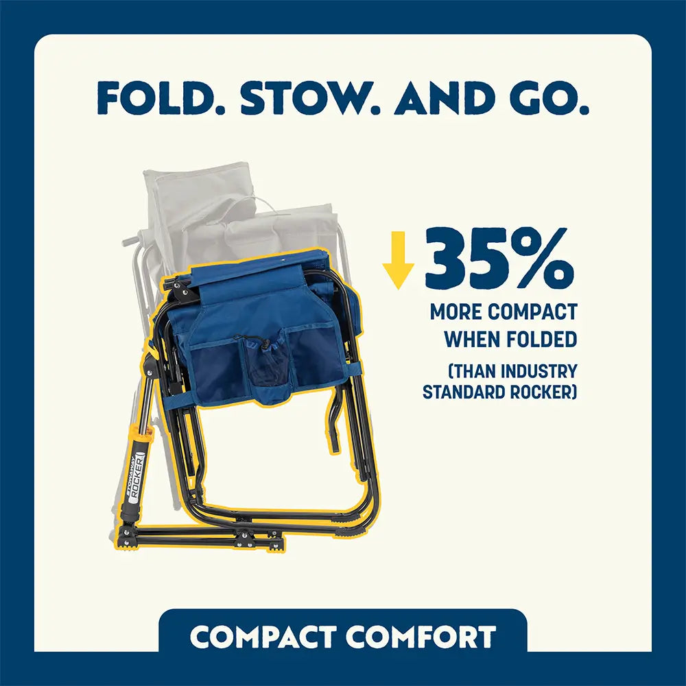 Stowaway Rocker™ - Camp Setup