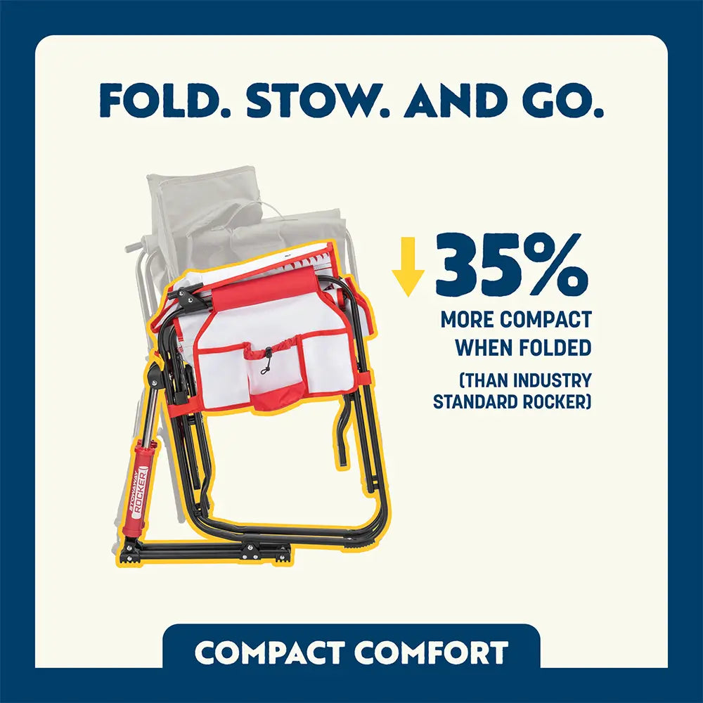 Stowaway Rocker™ - Camp Setup