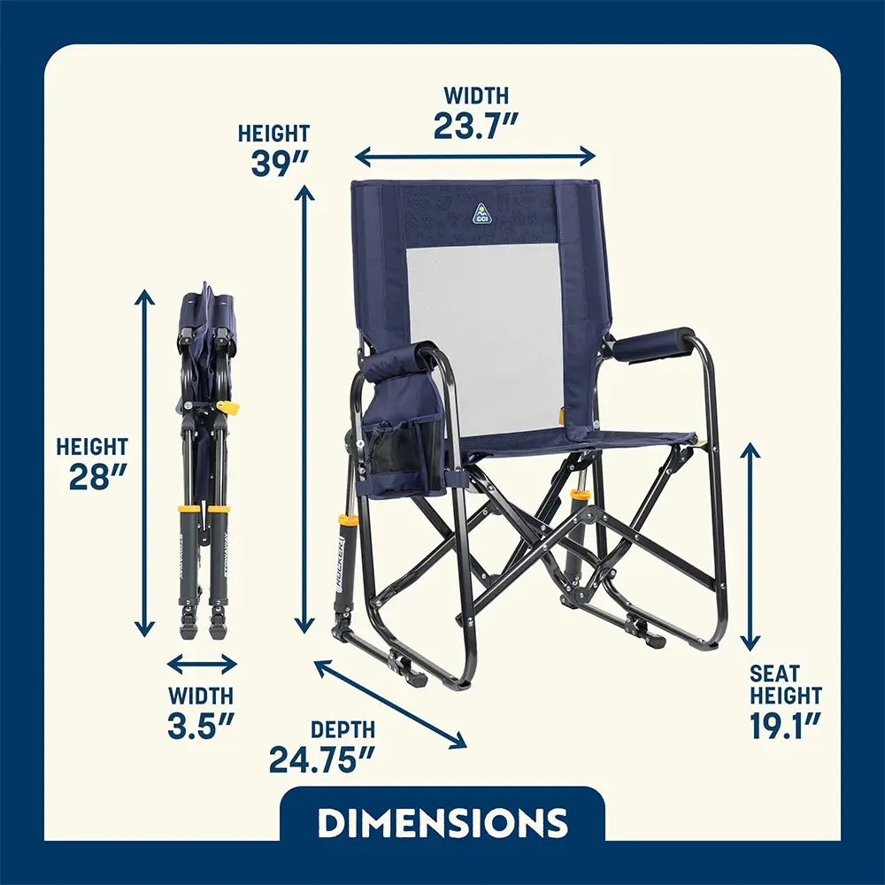 Stowaway Rocker™ - Camp Setup