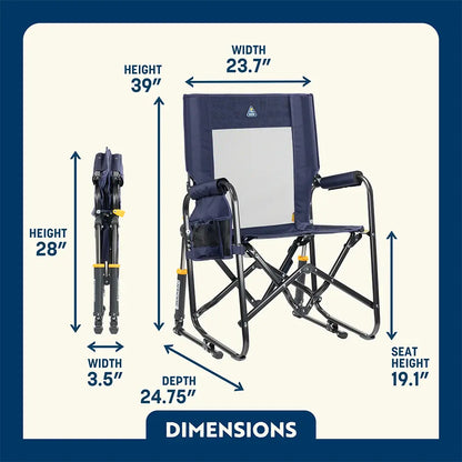 Stowaway Rocker™ - Camp Setup