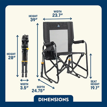 Stowaway Rocker™ - Camp Setup