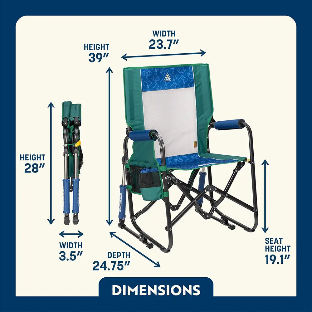 Stowaway Rocker™ - Camp Setup