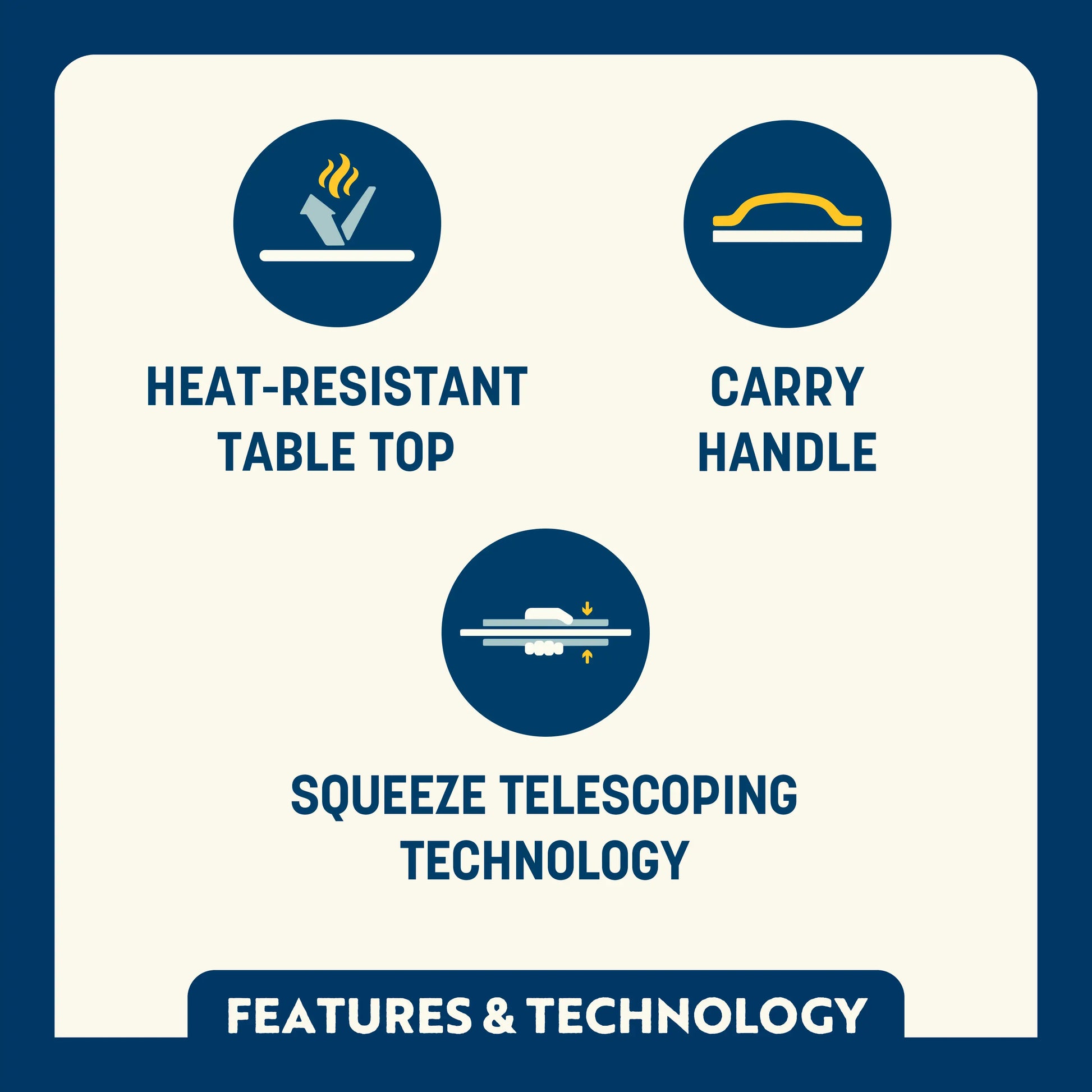 Compact Camp Table 20™ - Patio Meal Ready
