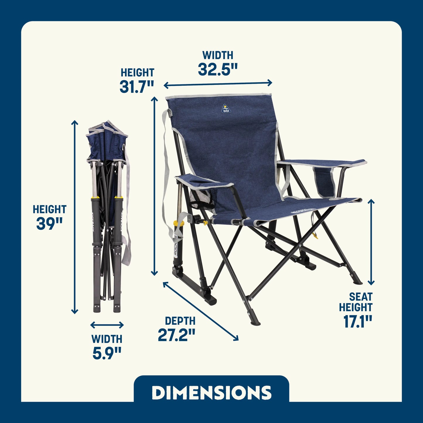 Kickback Rocker™ - Patio Side Retreat