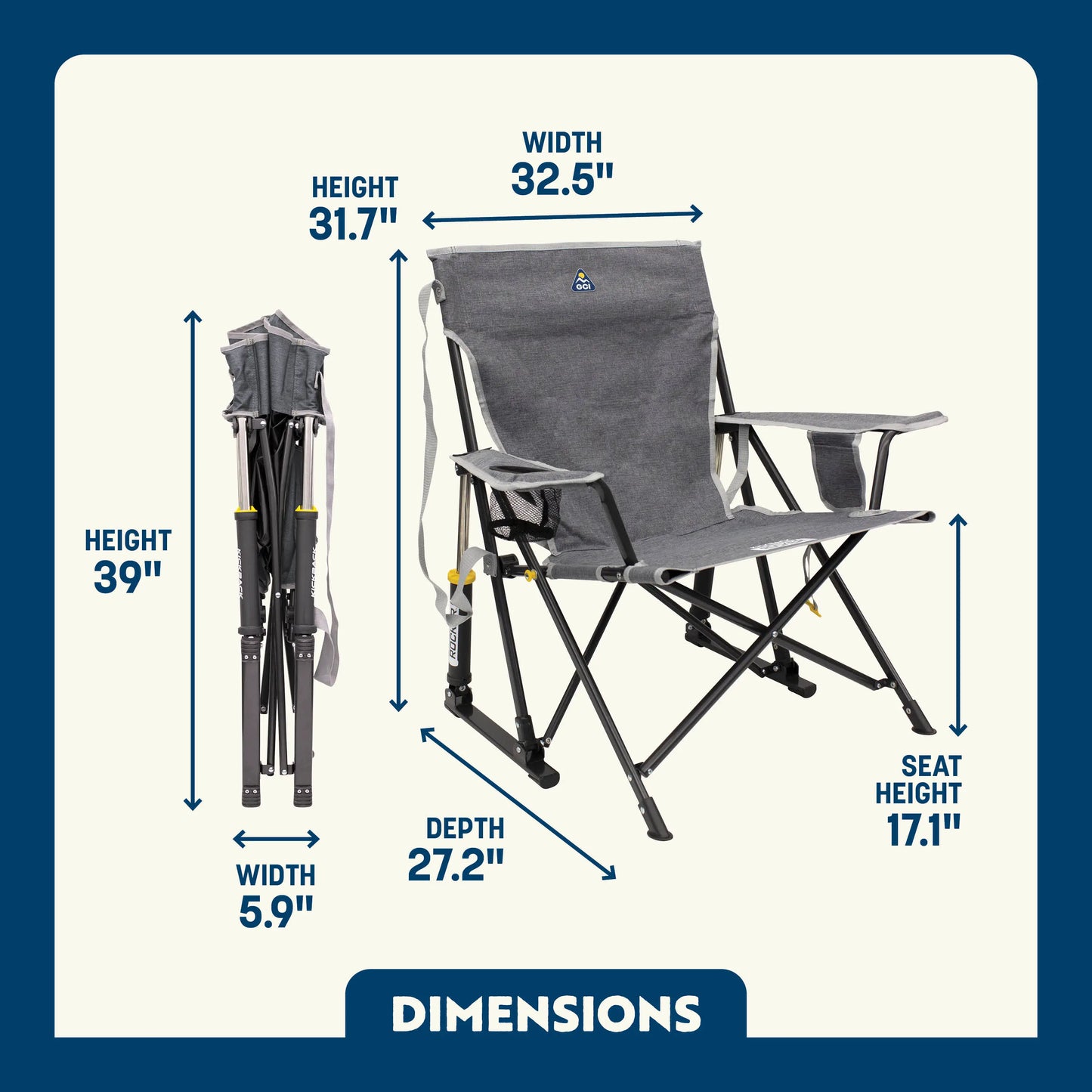 Kickback Rocker™ - Patio Side Retreat