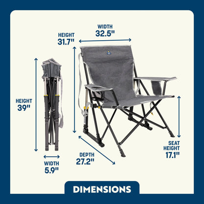 Kickback Rocker™ - Patio Side Retreat