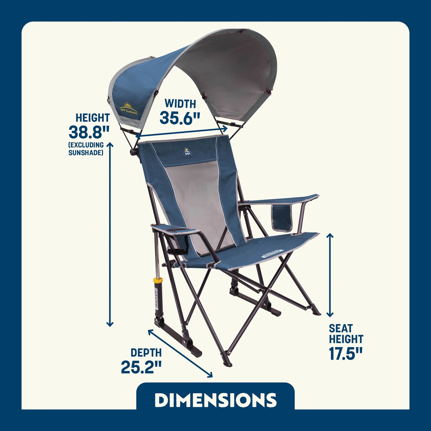 SunShade Rocker™ - Summer Cover