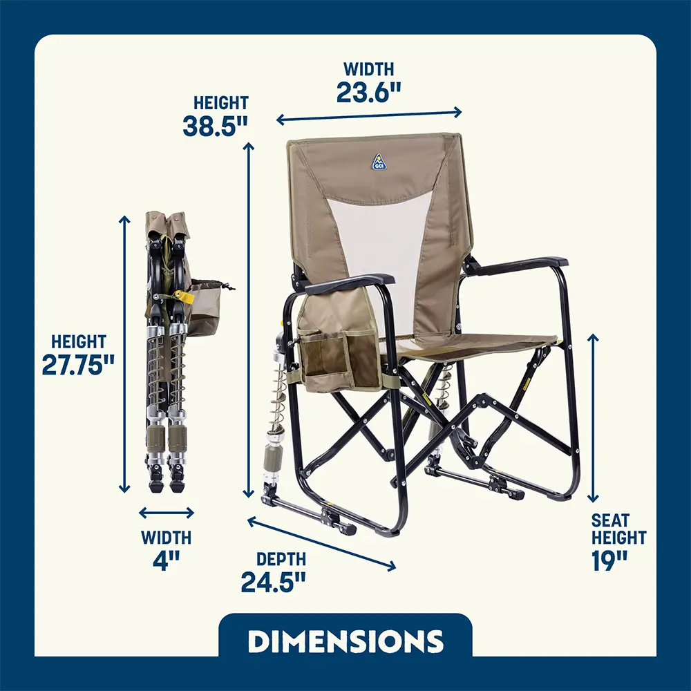 Adjustable Rocker™ - Travel Camp Setup