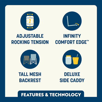 Adjustable Rocker™ - Travel Camp Setup
