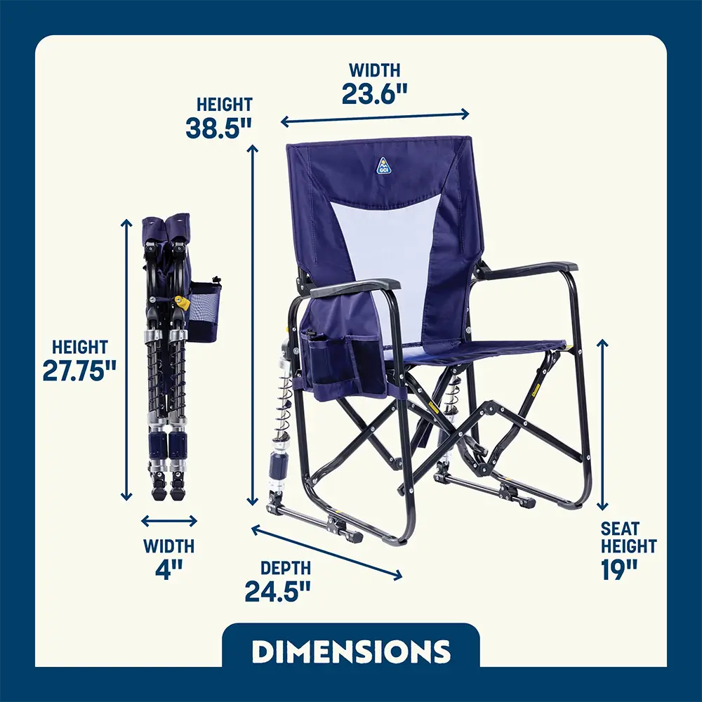 Adjustable Rocker™ - Travel Camp Setup