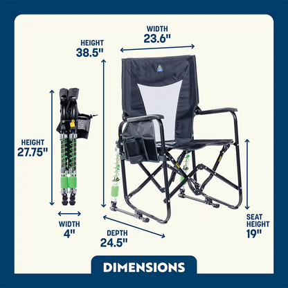 Adjustable Rocker™ - Travel Camp Setup