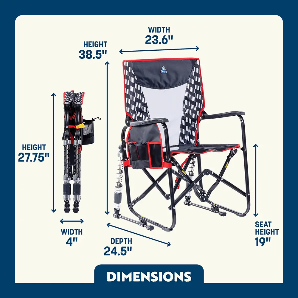Adjustable Rocker™ - Travel Camp Setup