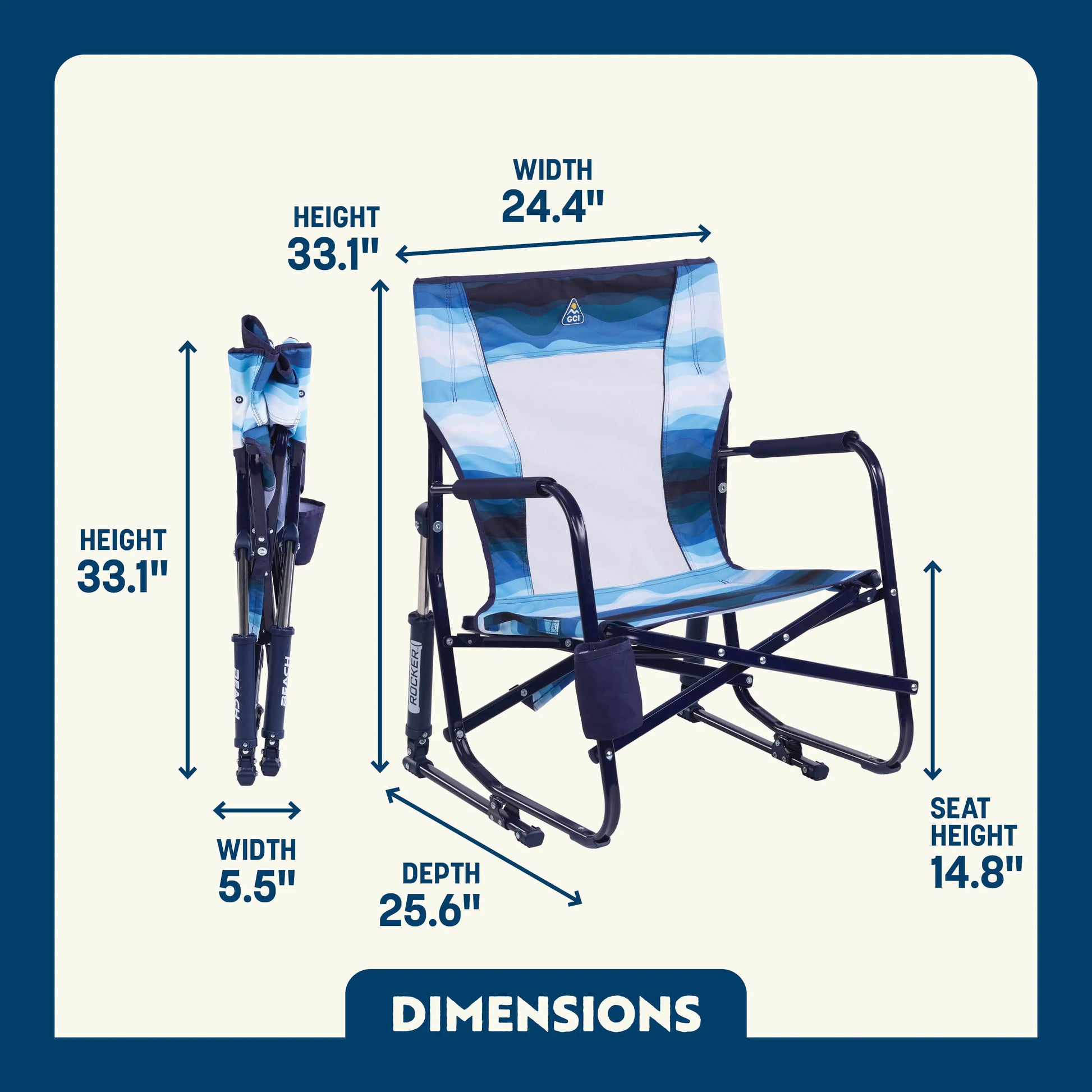 Beach Rocker™ - Ocean Side Ease