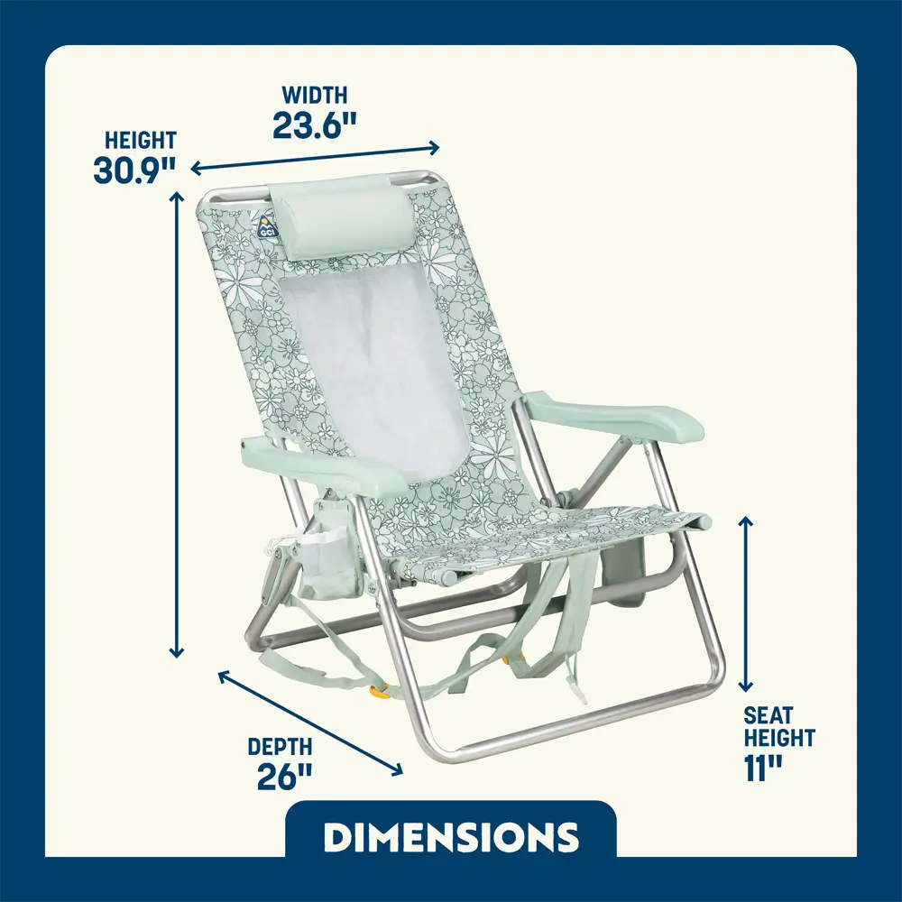 Backpack Beach Chair™ - Beachside Comfort