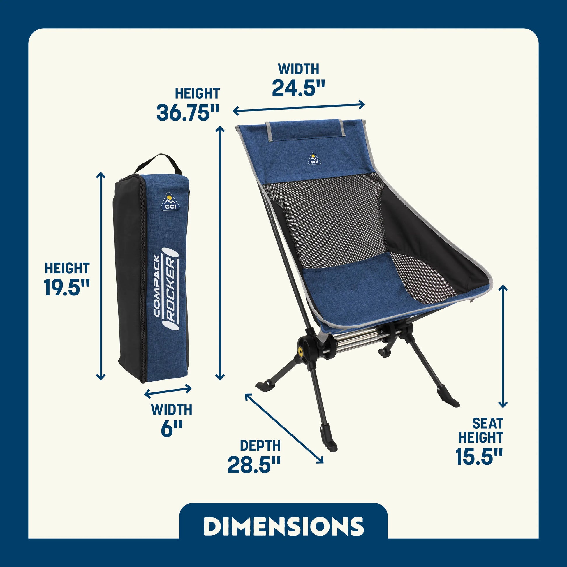 ComPack Rocker™ - Porch Side Ease