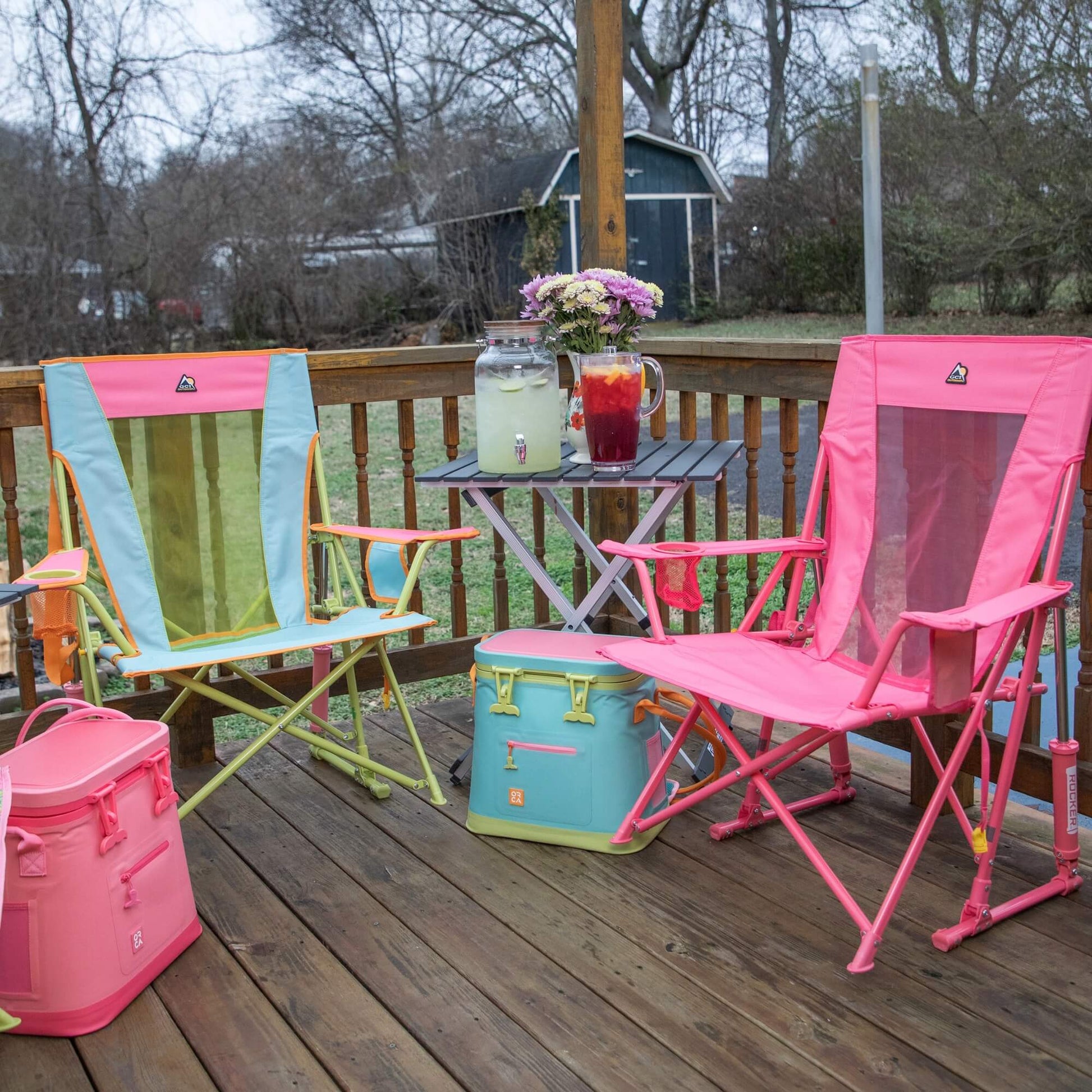 Comfort Pro Rocker - Floral - Roadside Retreat