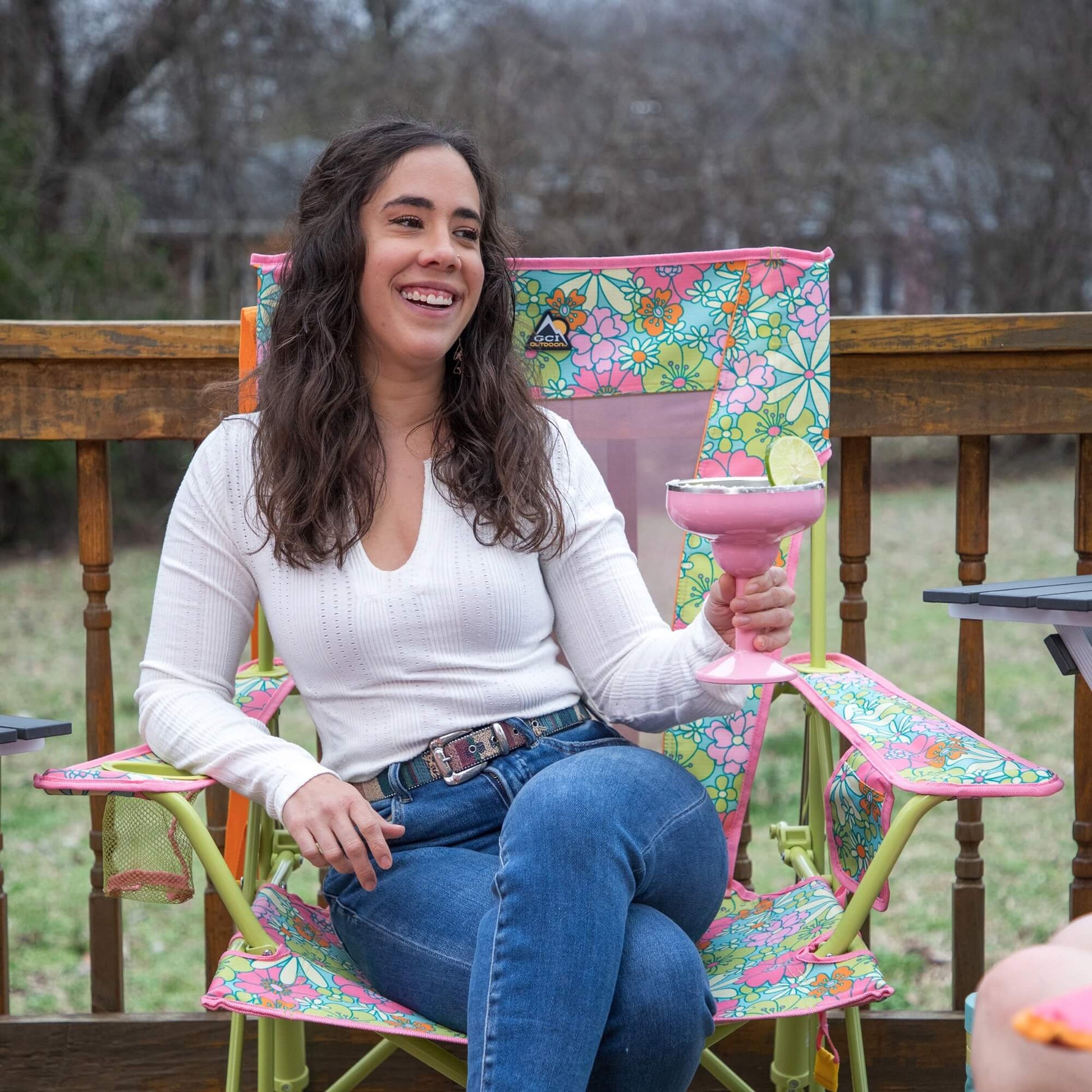Comfort Pro Rocker - Floral - Roadside Retreat