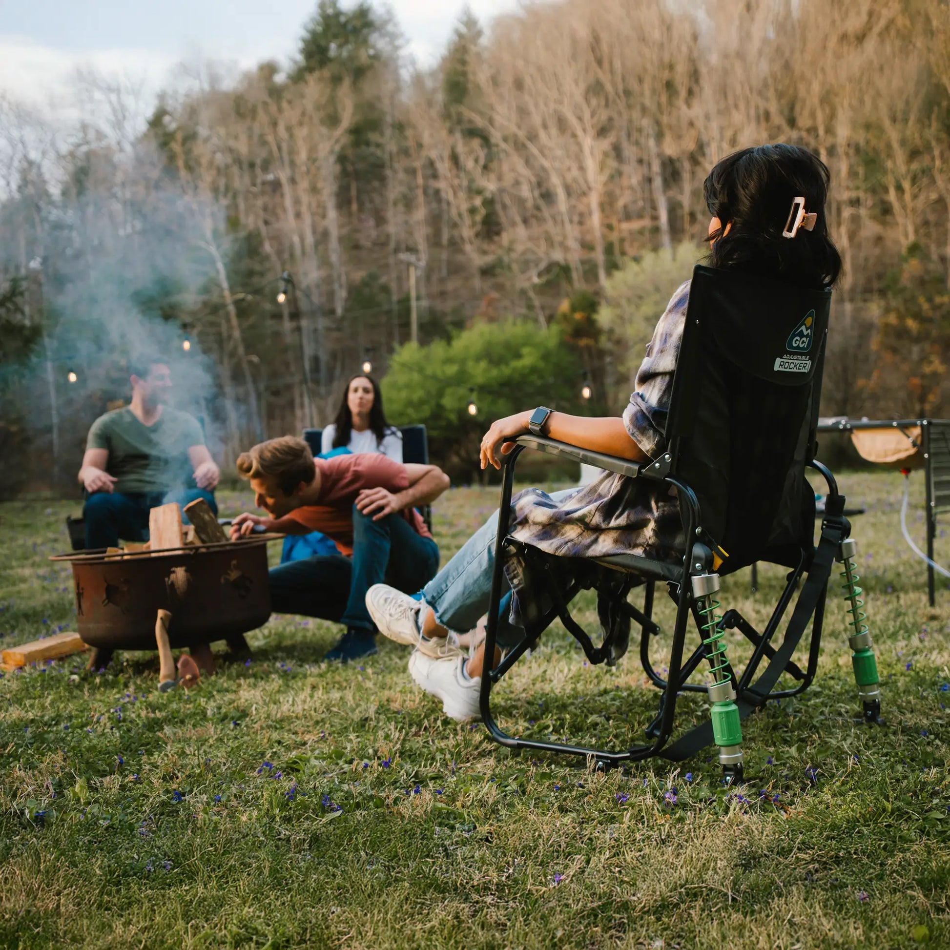 Adjustable Rocker™ - Travel Camp Setup