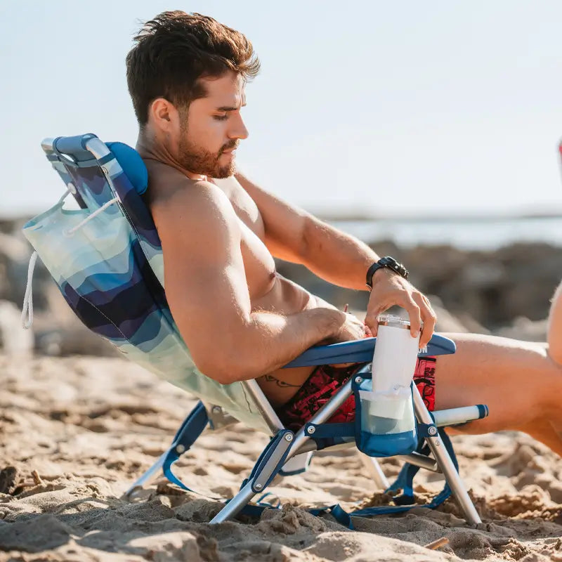 Backpack Beach Chair™ - Beachside Comfort