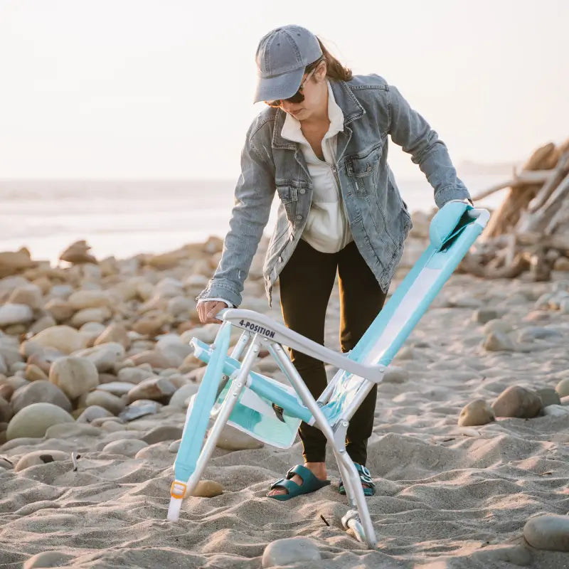Bi-Fold Beach Chair™ - Beach Day Ease