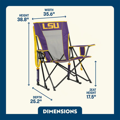 College Comfort Pro Rocker™ - LSU Tigers - Victory Style