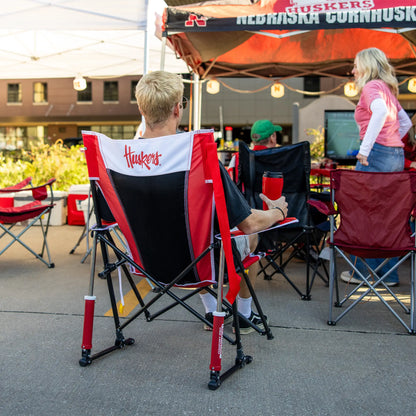 College Comfort Pro Rocker™ - Nebraska Cornhuskers - Game Day Comfort