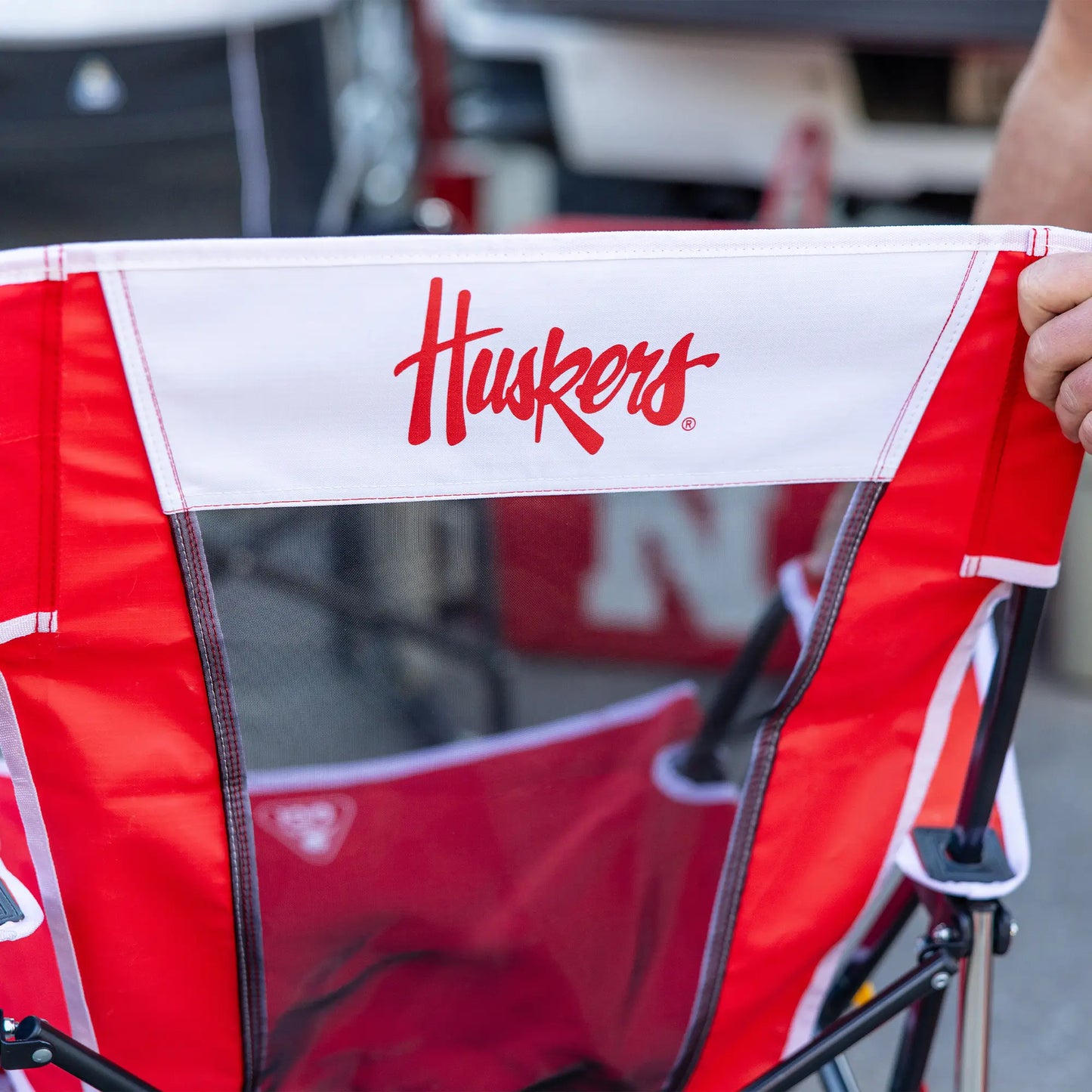 College Comfort Pro Rocker™ - Nebraska Cornhuskers - Game Day Comfort