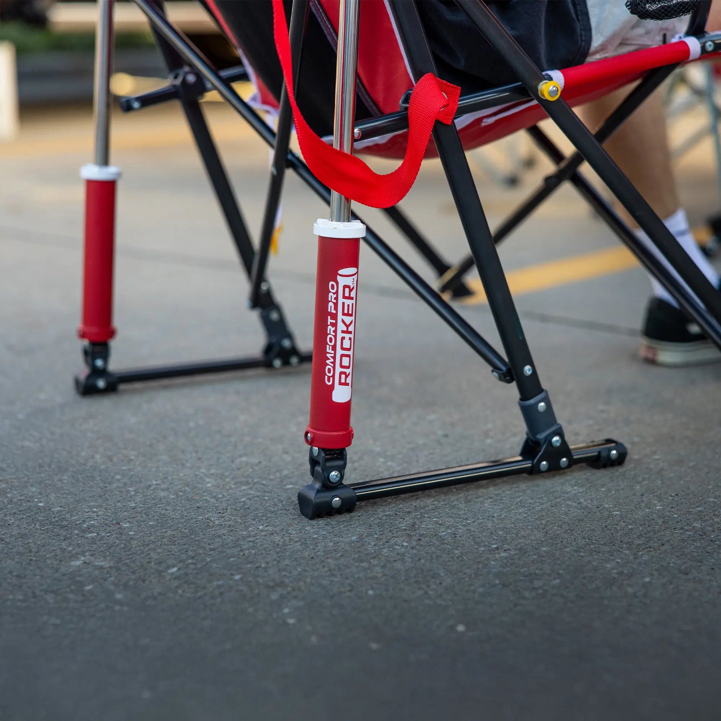 College Comfort Pro Rocker™ - Nebraska Cornhuskers - Tailgate Choice