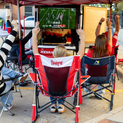 College Comfort Pro Rocker™ - Nebraska Cornhuskers - Game Day Comfort