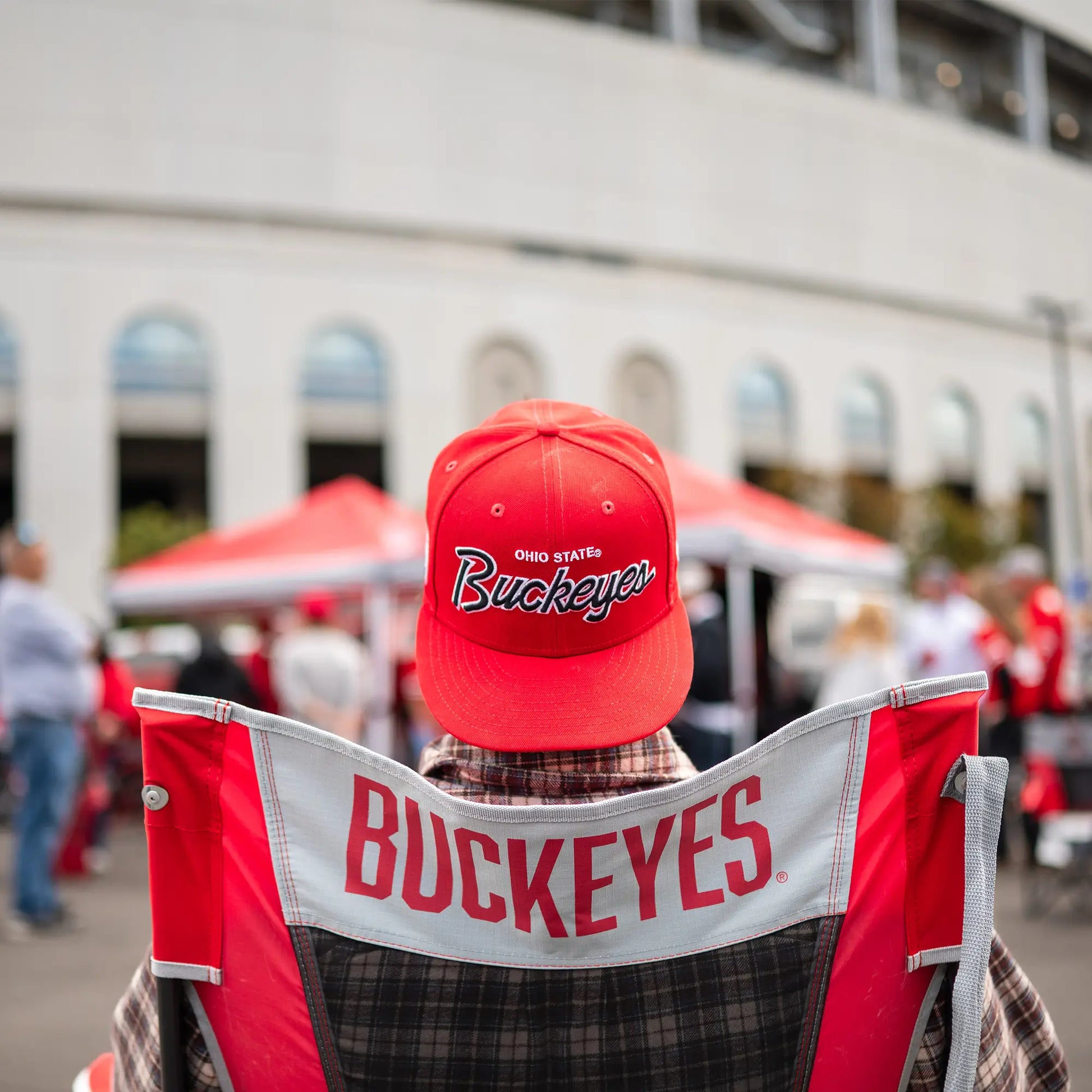 College Comfort Pro Rocker™ - Ohio State Buckeyes - Team Spirit Ready