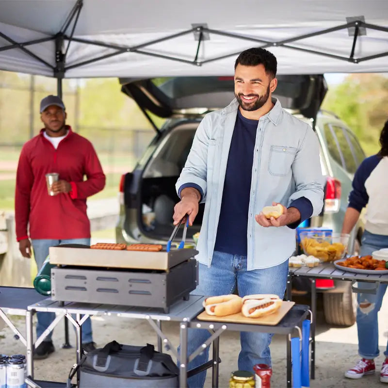 Slim-Fold Cook Station™ - Picnic Meal Prep