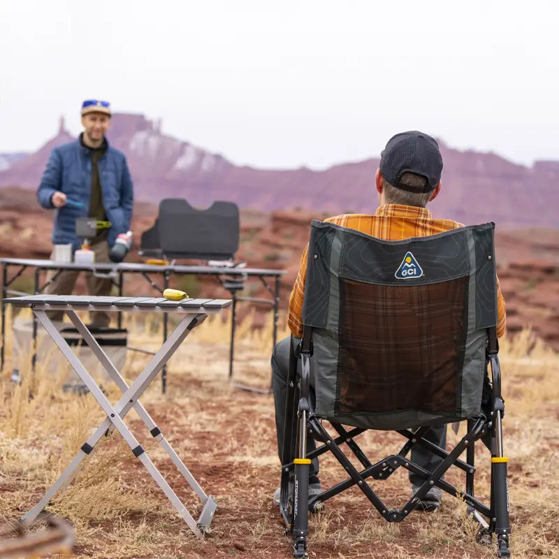 Stowaway Rocker™ - Camp Setup