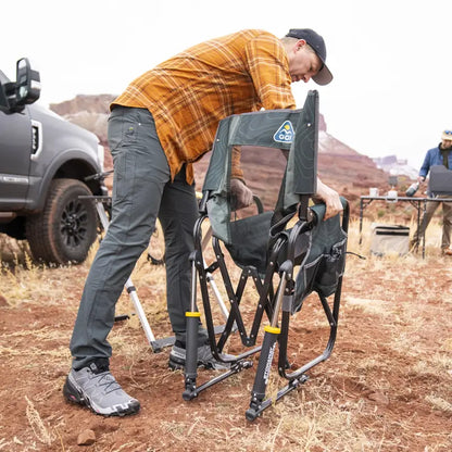 Stowaway Rocker™ - Camp Setup