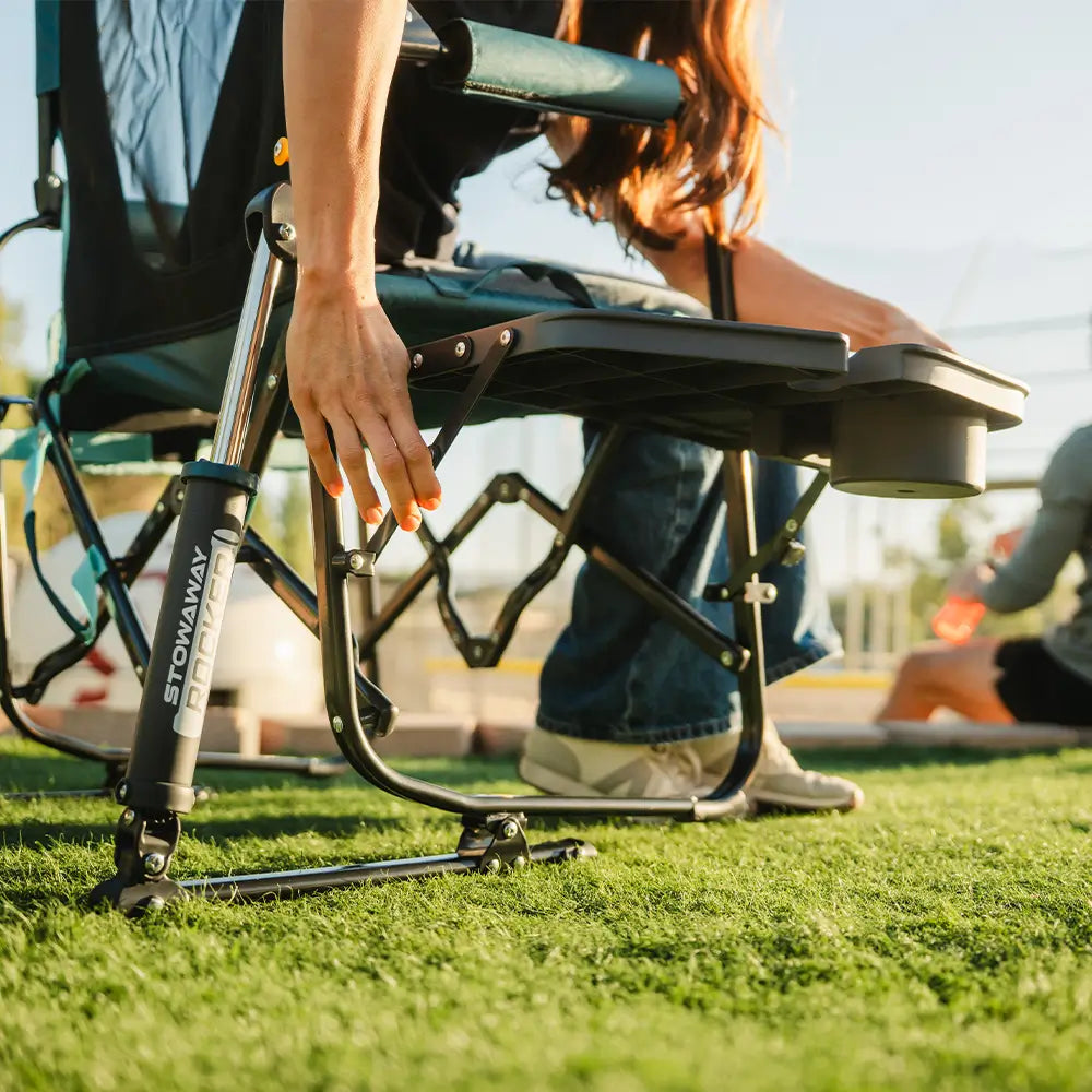 Stowaway Rocker™ with Side Table - Outdoor Style