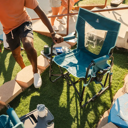Stowaway Rocker™ with Side Table - Cookout Ready