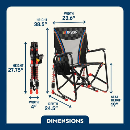 Adjustable Rocker™ - NASCAR - Fan Day Comfort