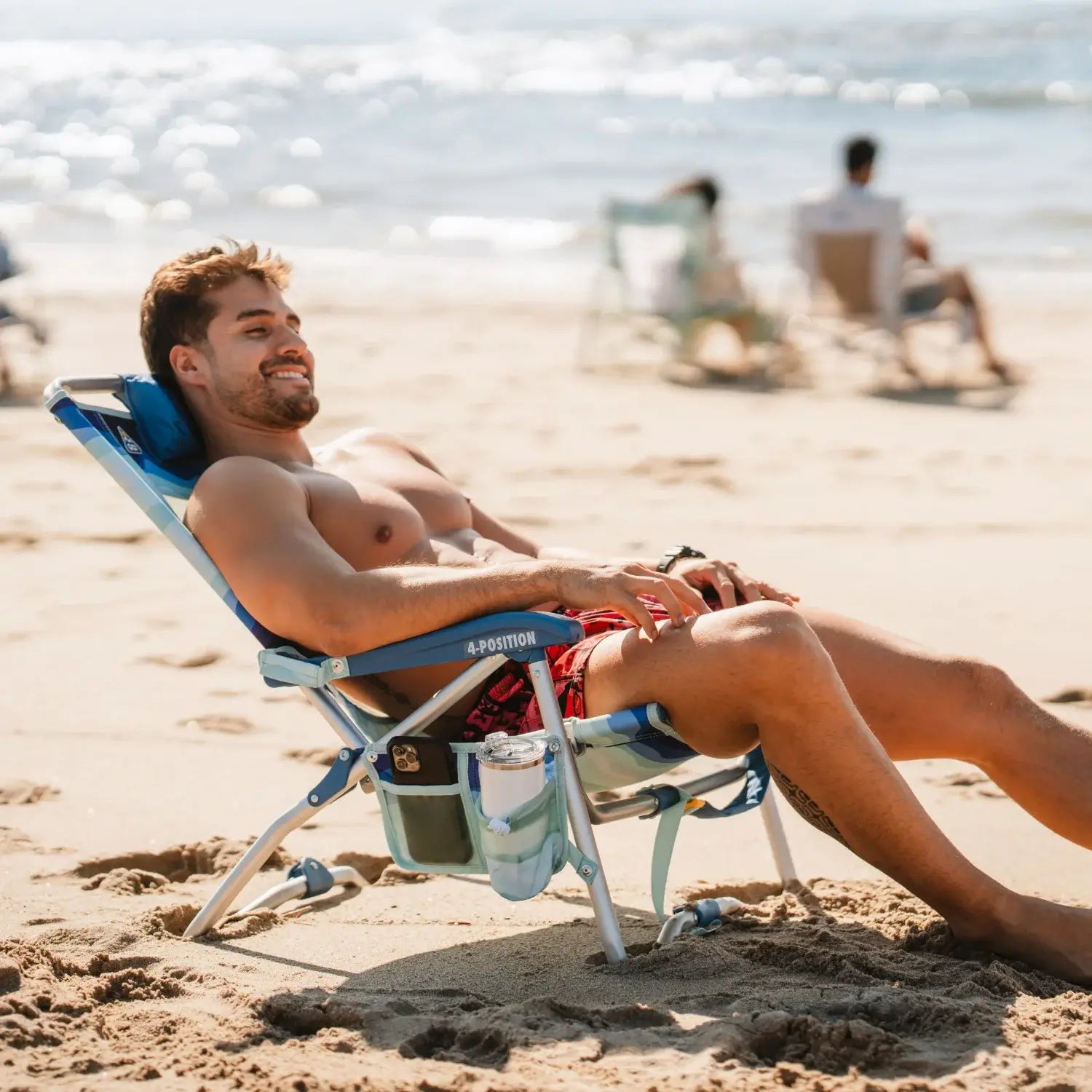 Bi-Fold Beach Chair™ - Beach Day Ease