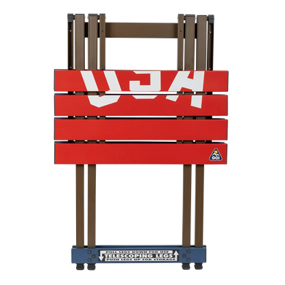 Compact Camp Table 20™ - USA Anniversary Deluxe - Outdoor Kitchen Prep